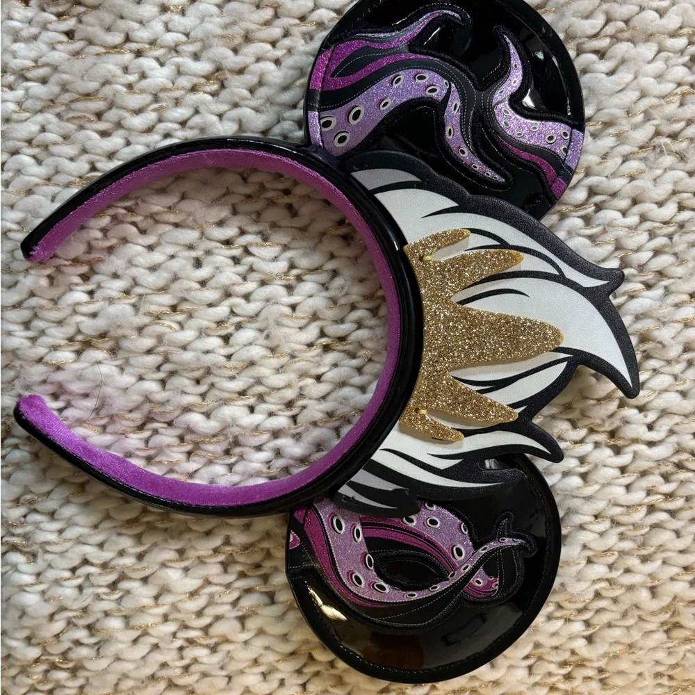 Walt Disney World Villains Ursula Mouse Ears Headband - Picture 9 of 15